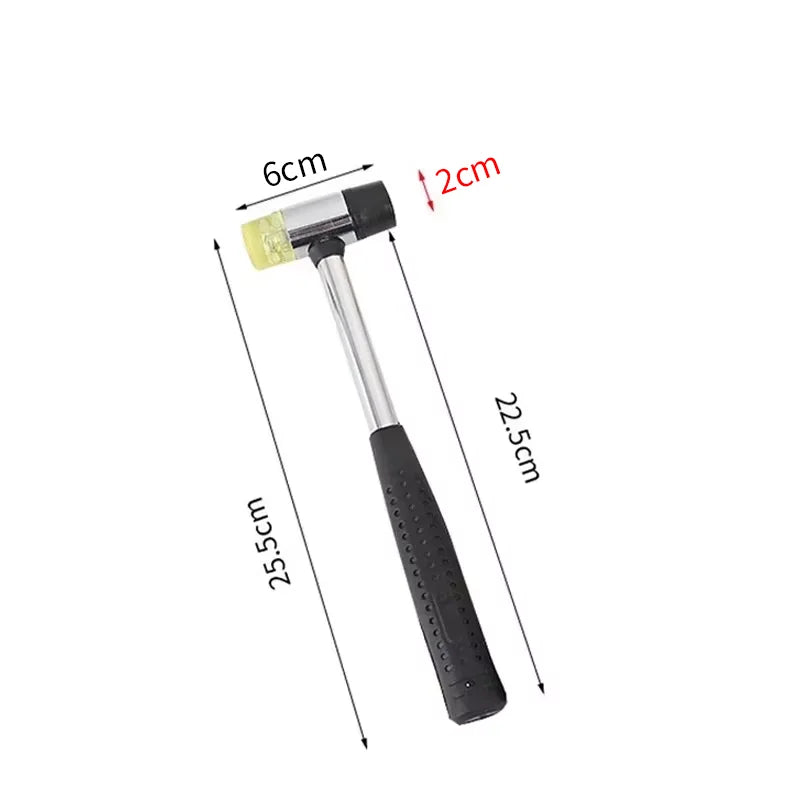 Double-Sided Rubber Mallet