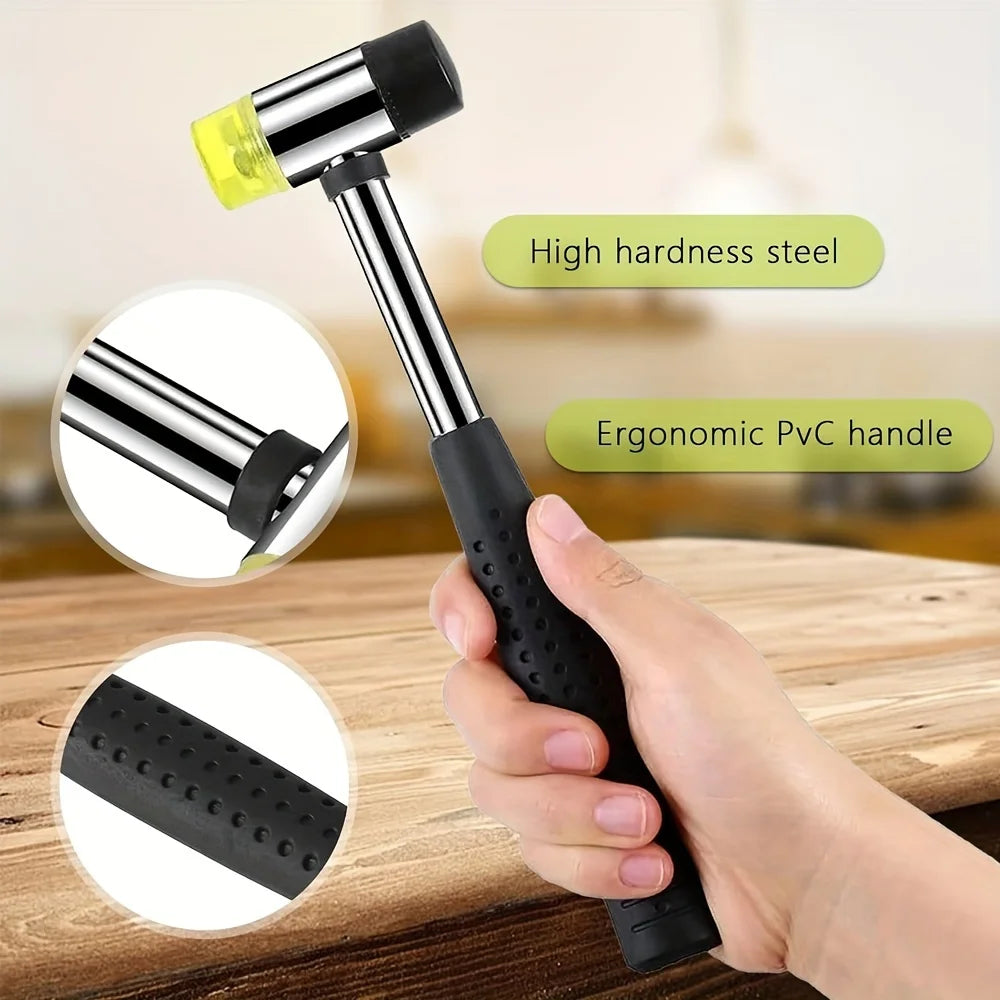 Double-Sided Rubber Mallet
