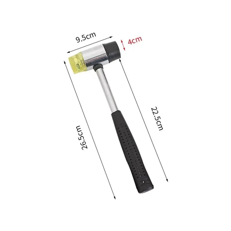 Double-Sided Rubber Mallet
