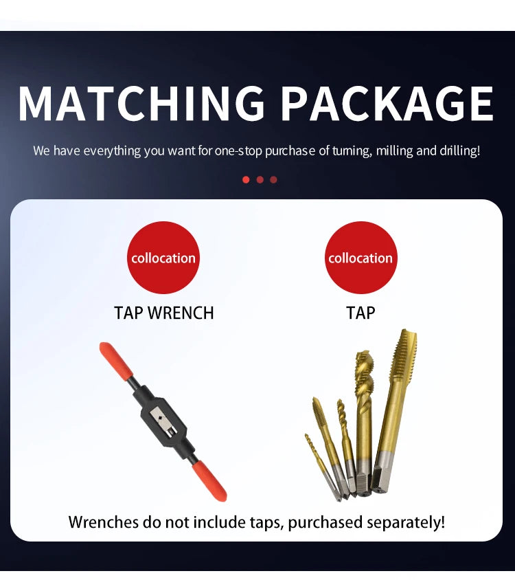 Adjustable Tap Wrench Handle