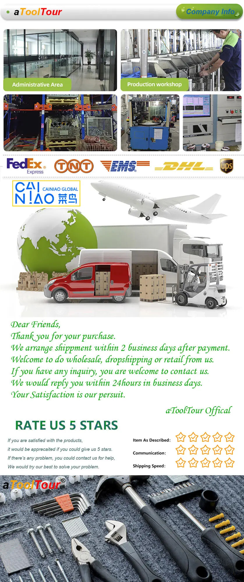 Hexagon Socket Screw Bolt Driver Wrench Adapter Set