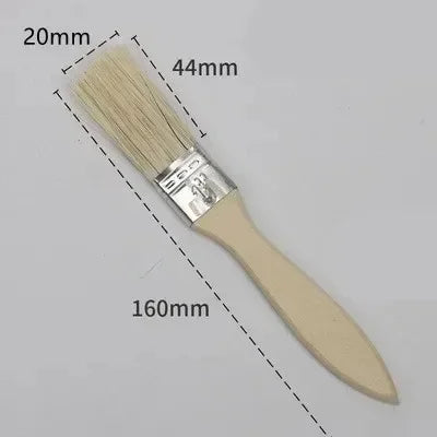 5pcs Paint Brush Set – Wooden Handle Wall & Furniture Painting Brushes