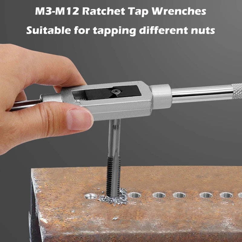 M3-M12 HSS Metric Hand Tap Set