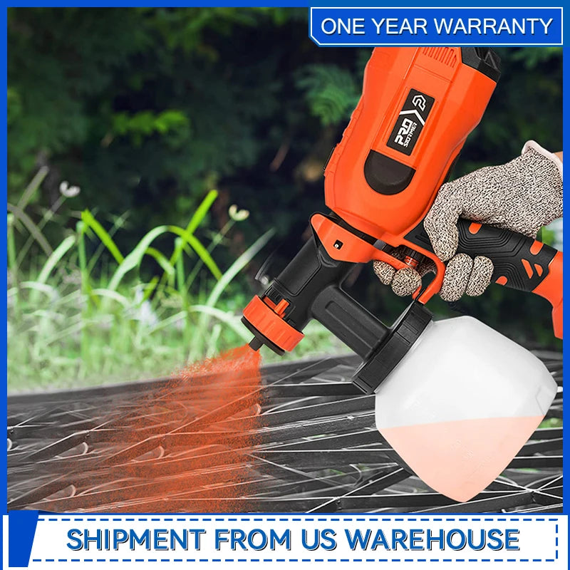 Prostormer 750W HVLP Paint Sprayer Electric Spray Gun