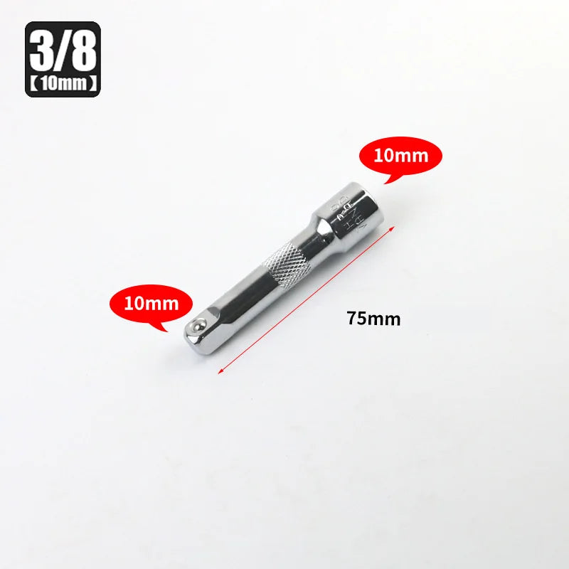 1/4" 3/8" 1/2" Drive Extension Bar Set