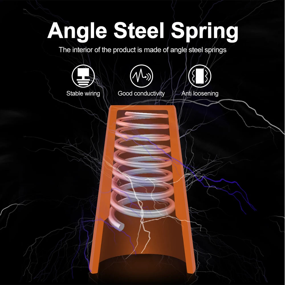 50PCS Colorful Electrical Wire Connectors – Insulated Crimp Twist Nuts