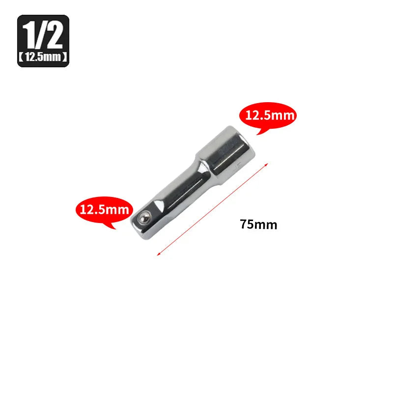 1/4" 3/8" 1/2" Drive Extension Bar Set