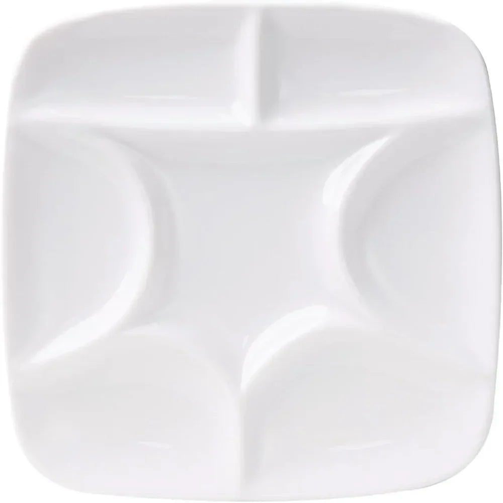 12-Well Round Porcelain Watercolor Palette