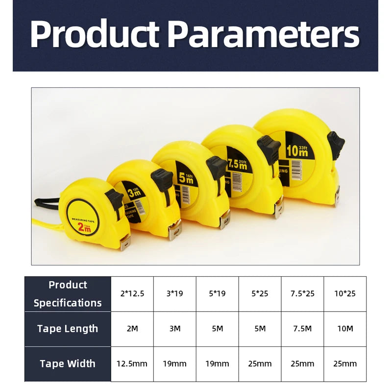 2M/3M/5M Steel Tape Measure