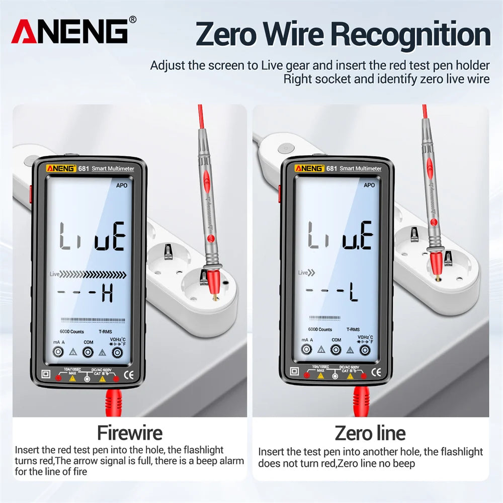 ANENG 681 Rechargeable Digital Multimeter