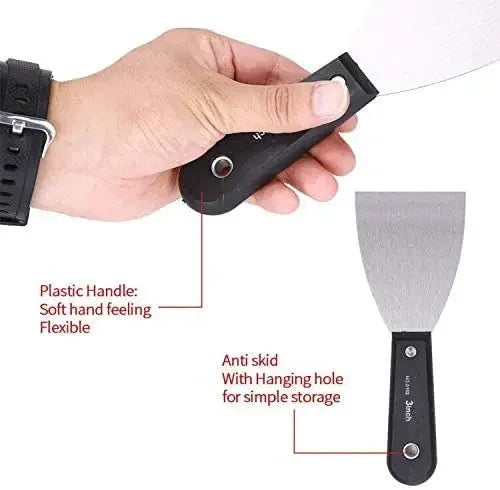 7PCS Carbon Steel Putty Knife Set