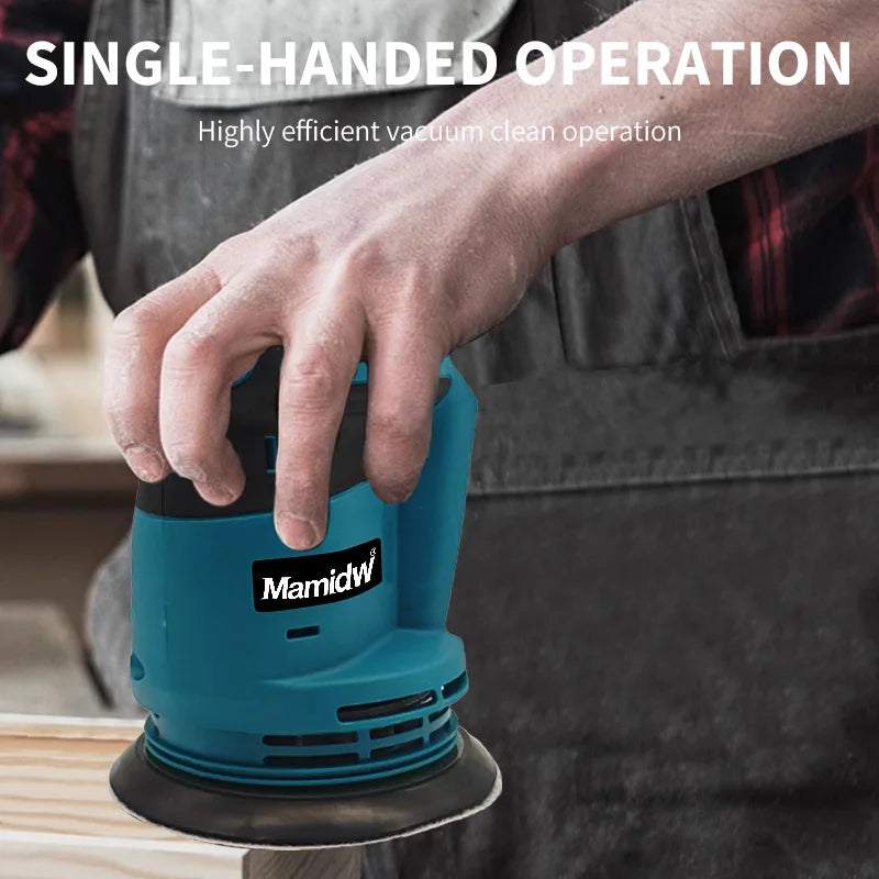 Mamidw 18V Cordless Orbital Sander – For Makita Battery
