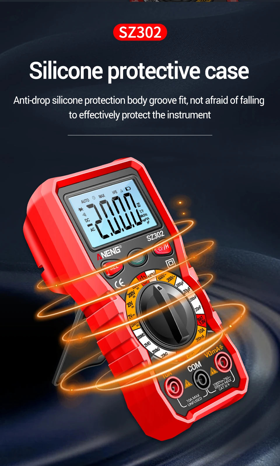 ANENG SZ302 LCD Digital Multimeter