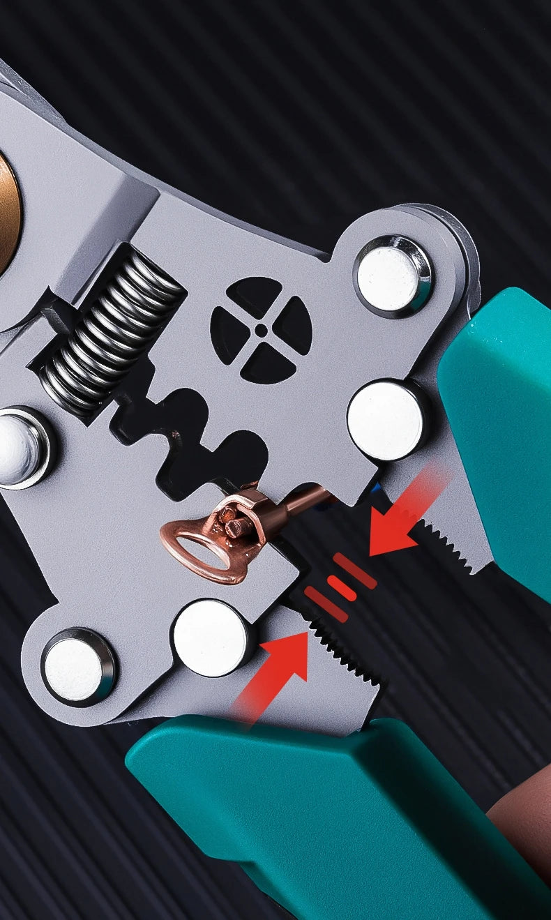 Multifunctional Wire Stripper Tool with Electrical Test Pen