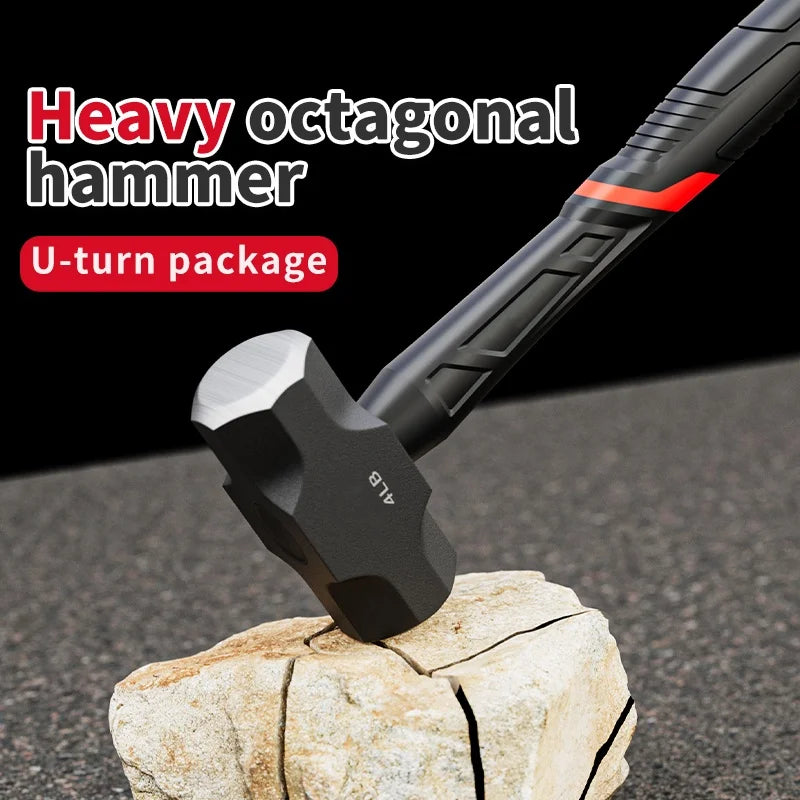 Heavy Duty Octagonal Hammer & Hand Sledgehammer