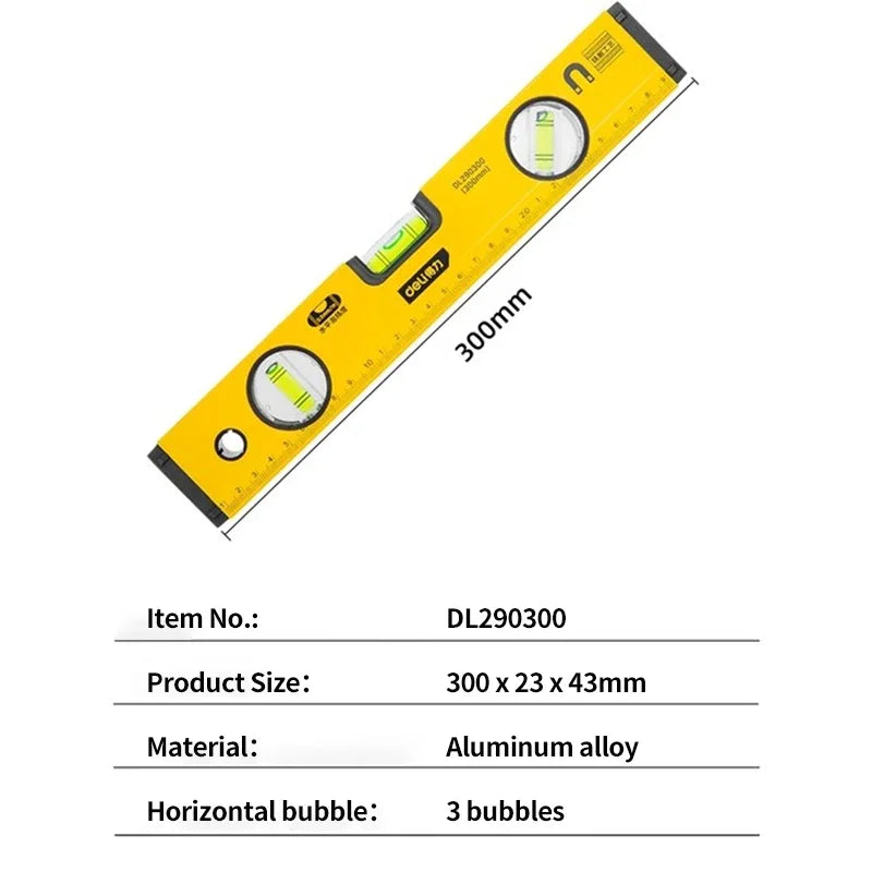 Deli High Precision Magnetic Spirit Level