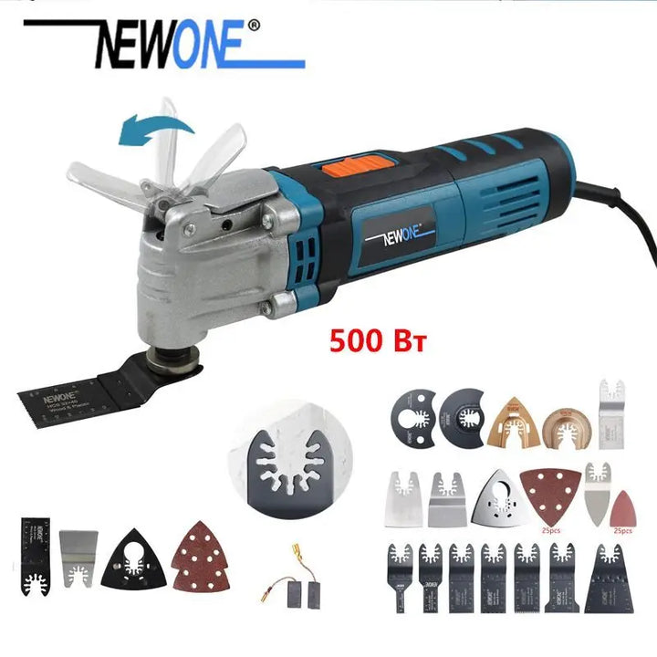 600W Quick-Change Oscillating Multi-Tool – 120V/230V Electric Saw