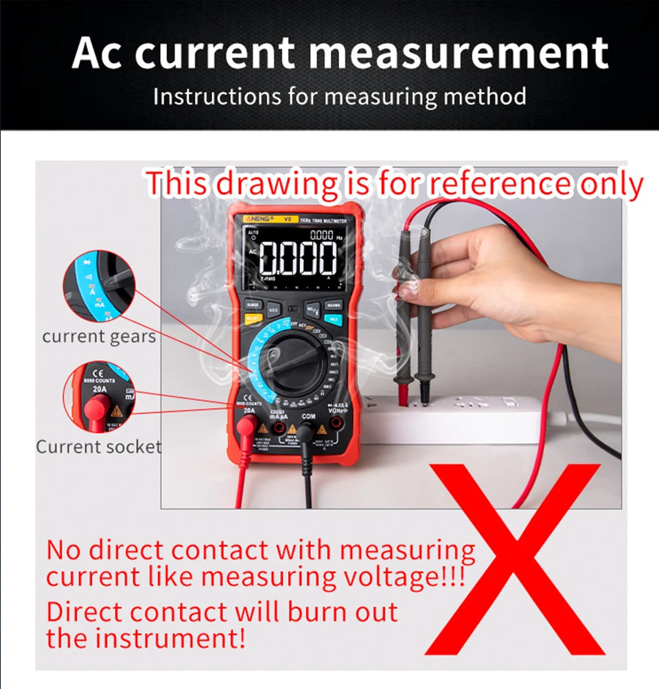 ANENG SZ302 LCD Digital Multimeter
