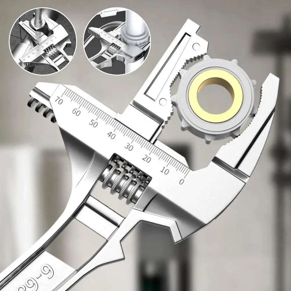 Universal Adjustable Pipe Wrench 6–68mm