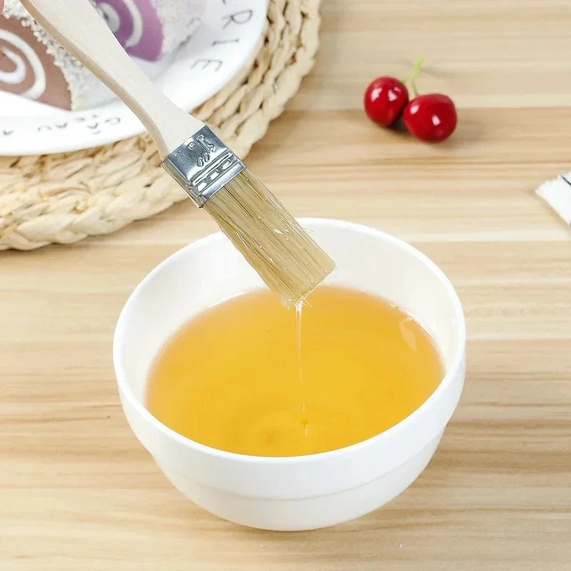 5pcs Paint Brush Set – Wooden Handle Wall & Furniture Painting Brushes