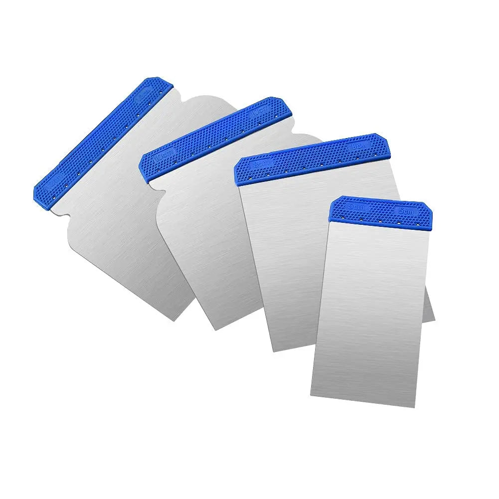 4Pcs Putty Knife Set – Shankless Blade Painting & Plastering Tools