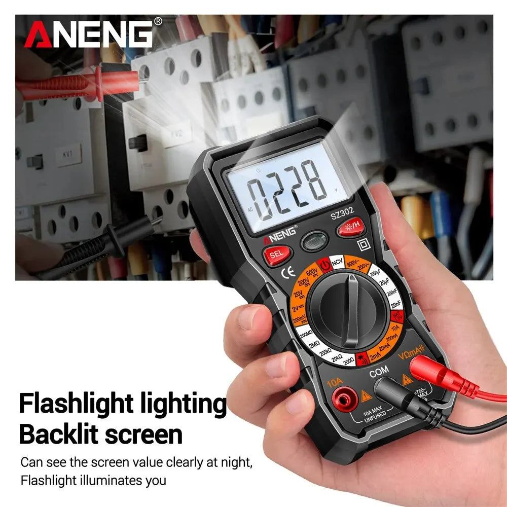 ANENG SZ302 LCD Digital Multimeter