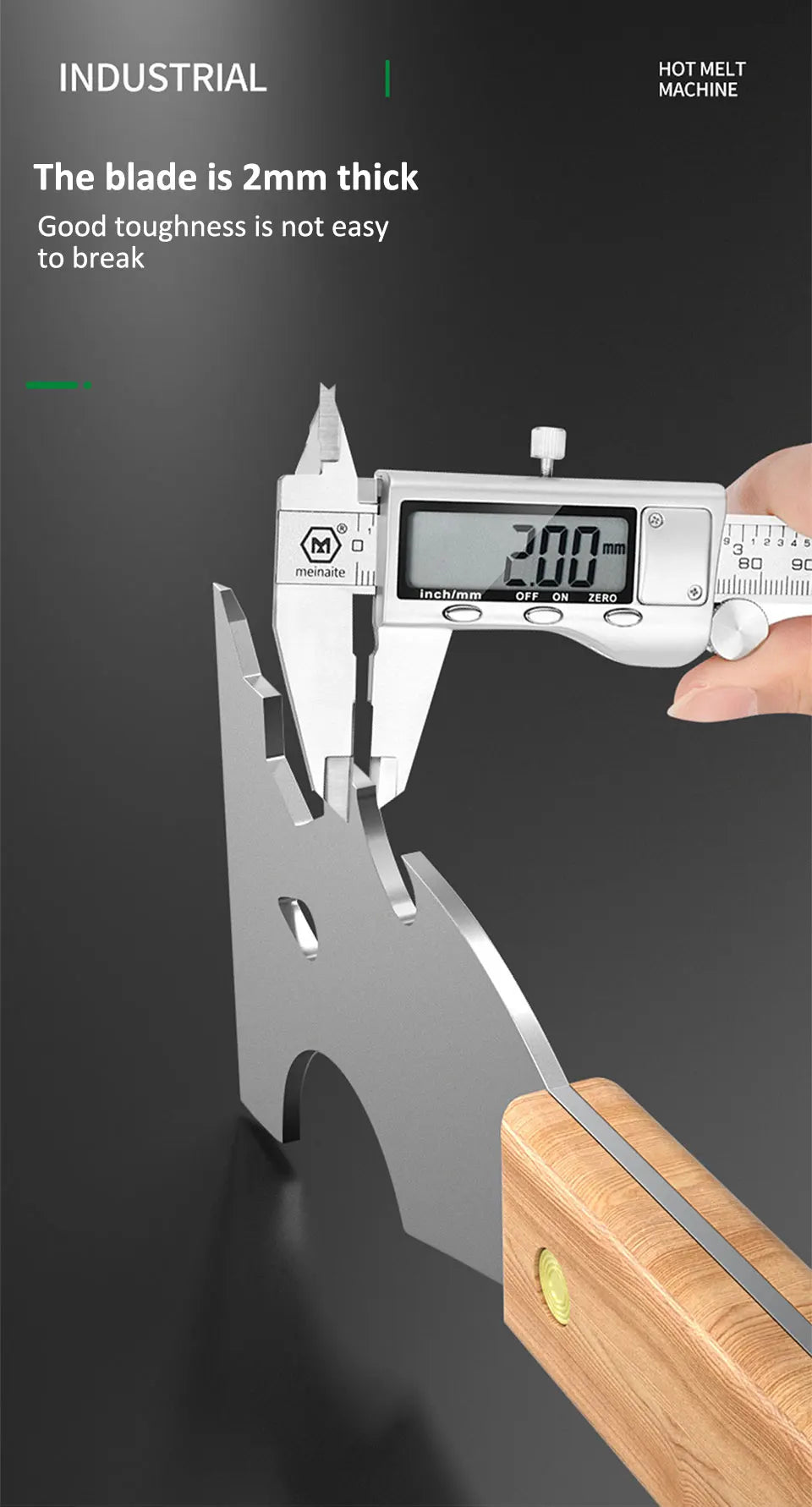 Stainless Steel Painter Scraper with Hammerhead