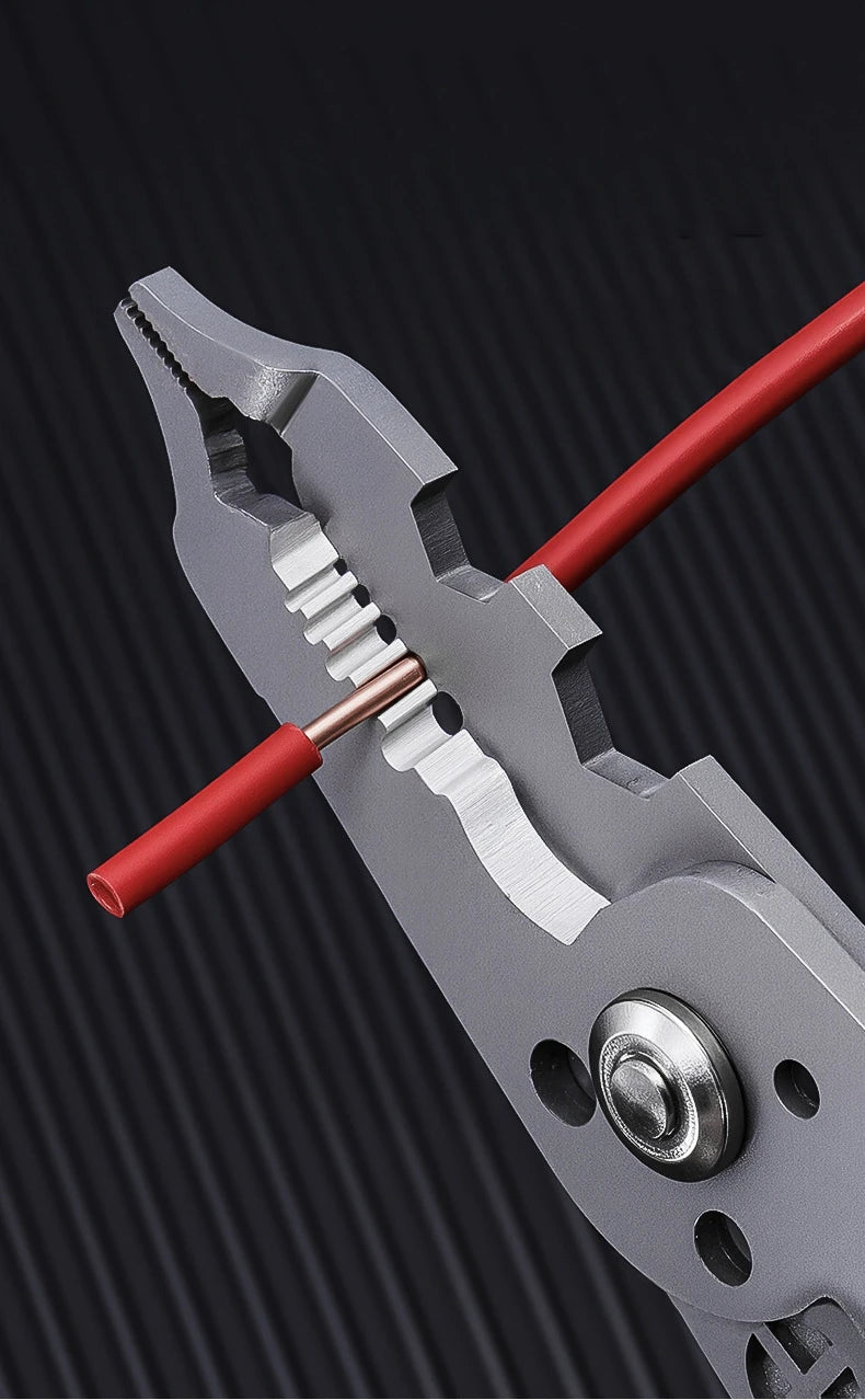 Multifunctional Wire Stripper Tool with Electrical Test Pen