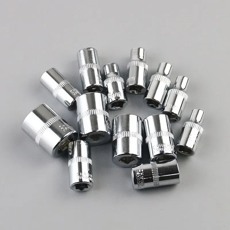 46-Piece 1/4-Inch Car Repair Socket & Wrench Tool Kit