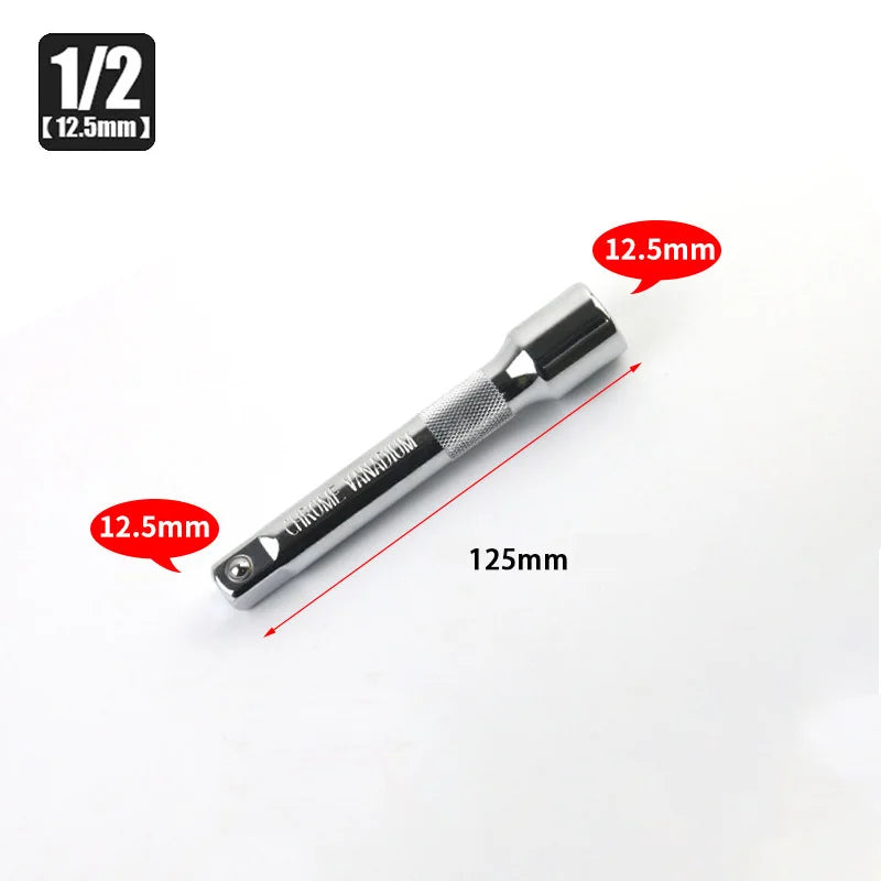 1/4" 3/8" 1/2" Drive Extension Bar Set