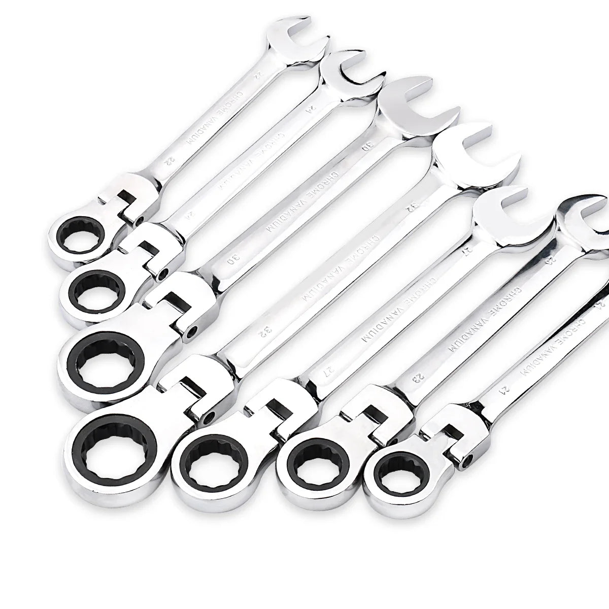 Ratchet Wrench Spanner 72-Tooth Flexible Head
