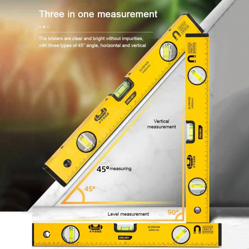 Deli High Precision Magnetic Spirit Level