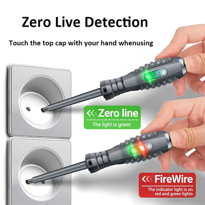 2PCS Voltage Tester Screwdriver Set 12–220V