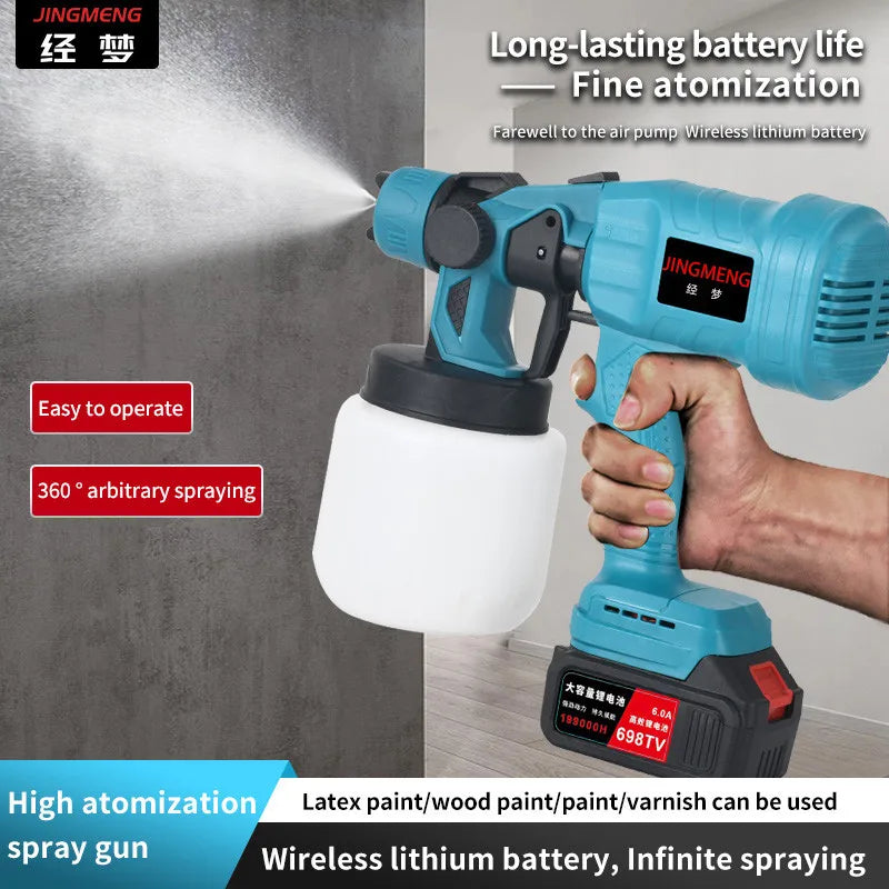 800ML Cordless Electric Spray Gun