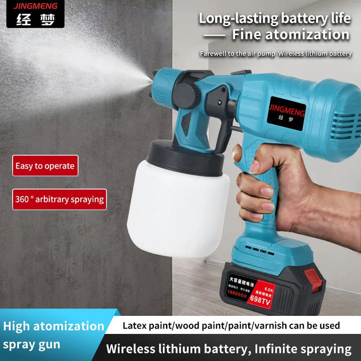 800ML Cordless Electric Spray Gun