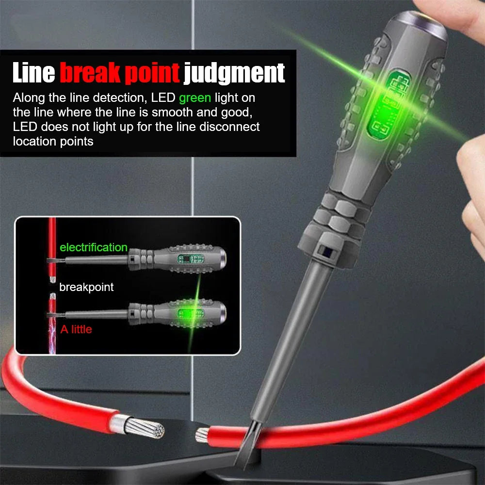 2PCS Voltage Tester Screwdriver Set 12–220V