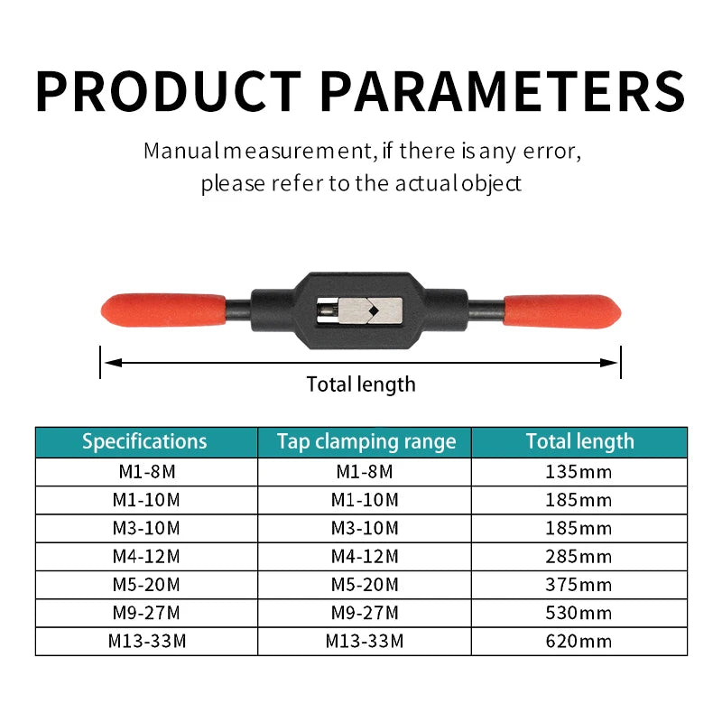 Adjustable Tap Wrench Handle