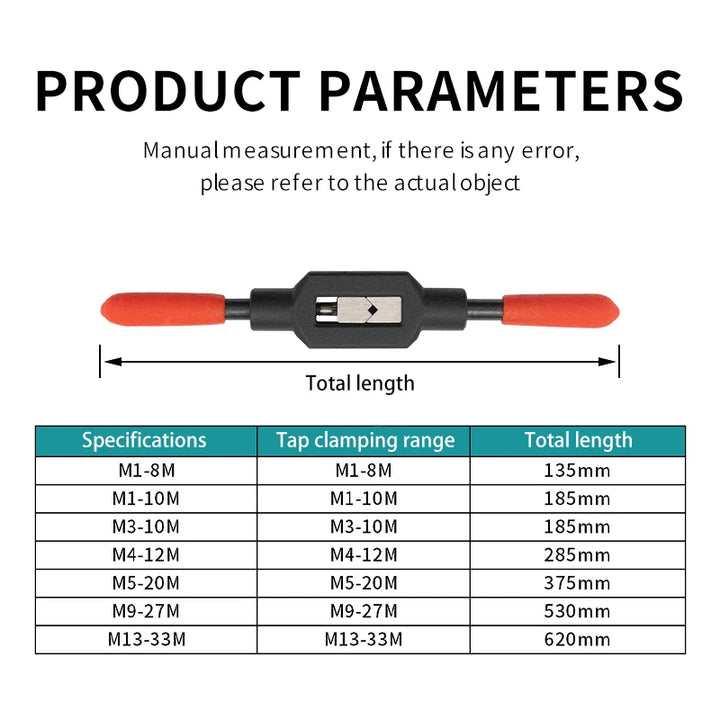 Adjustable Tap Wrench Handle