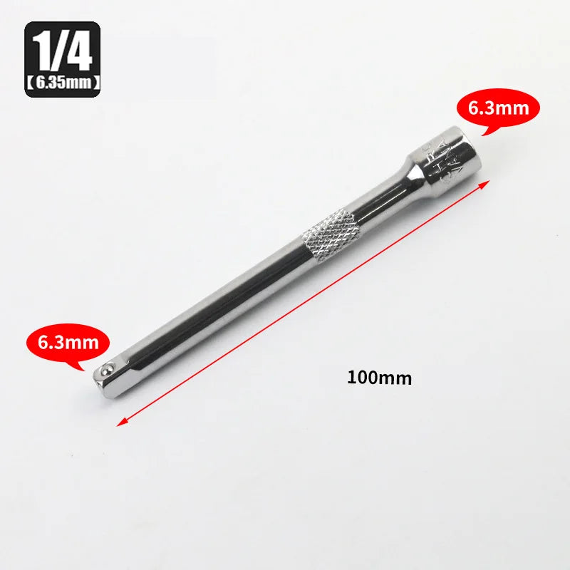 1/4" 3/8" 1/2" Drive Extension Bar Set