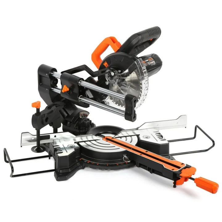 WEN 9.5A 7.25-Inch Sliding Compound Miter Saw with LED Guide