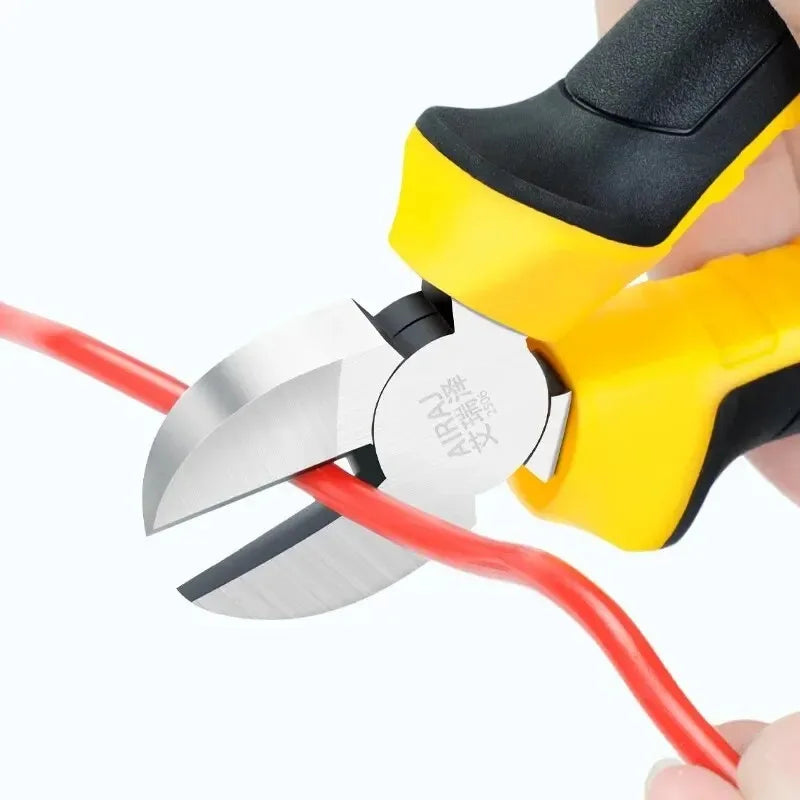 3PCS Pliers Set – 8" Wire Pliers, 6" Needle Nose & Diagonal Cutting Pliers