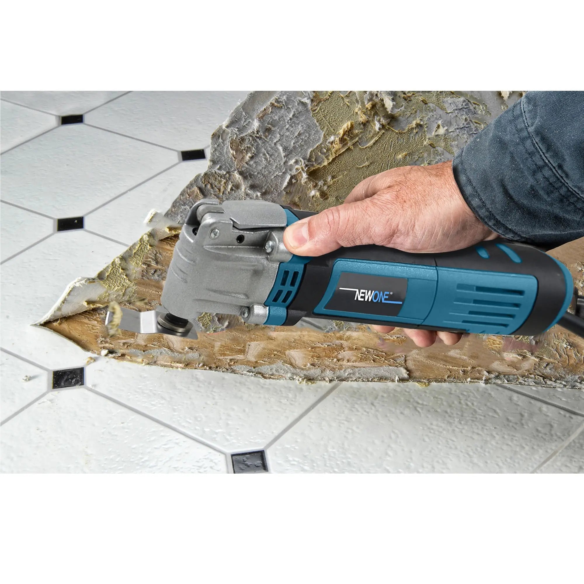 600W Quick-Change Oscillating Multi-Tool – 120V/230V Electric Saw