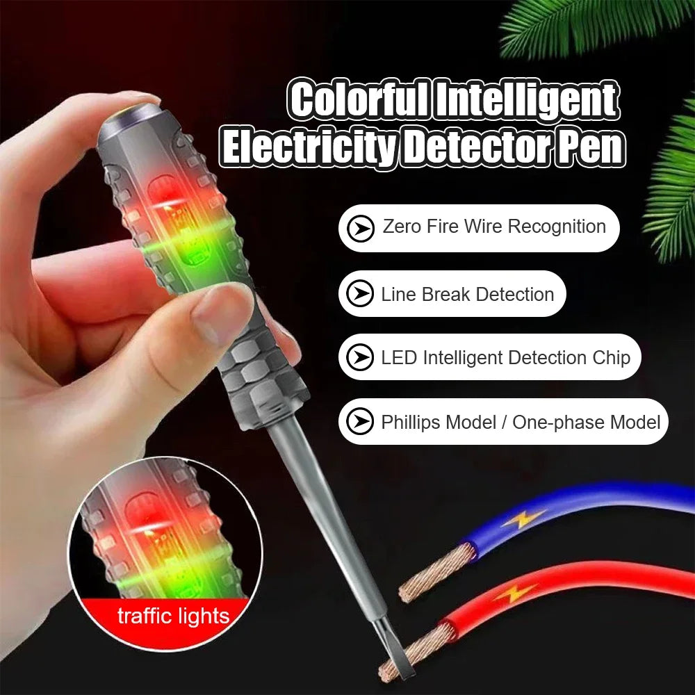 2PCS Voltage Tester Screwdriver Set 12–220V