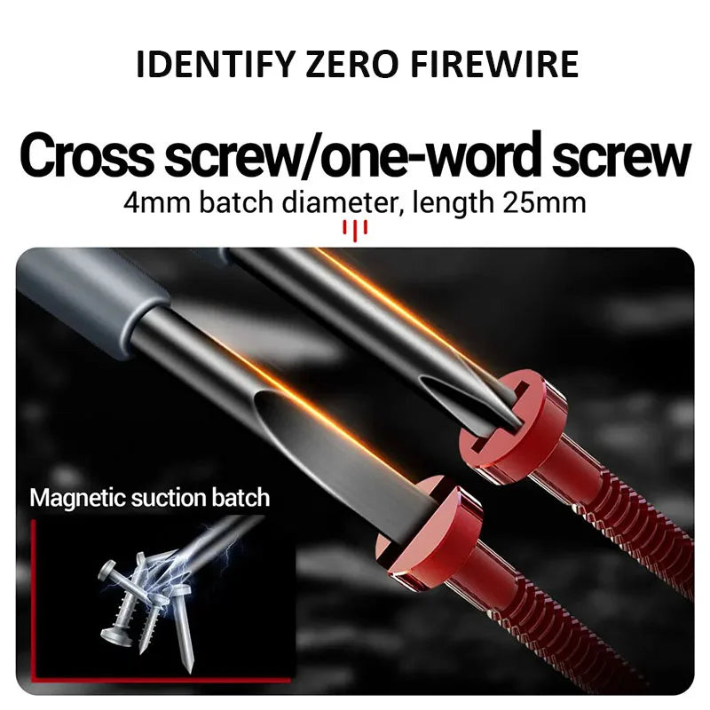 2PCS Voltage Tester Screwdriver Set 12–220V