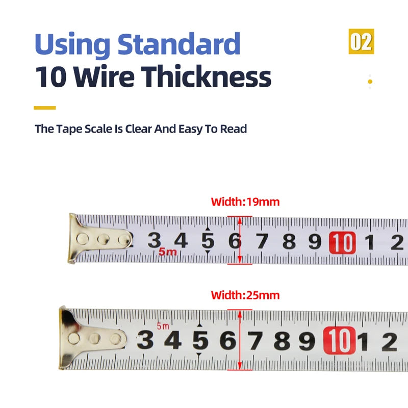 2M/3M/5M Steel Tape Measure