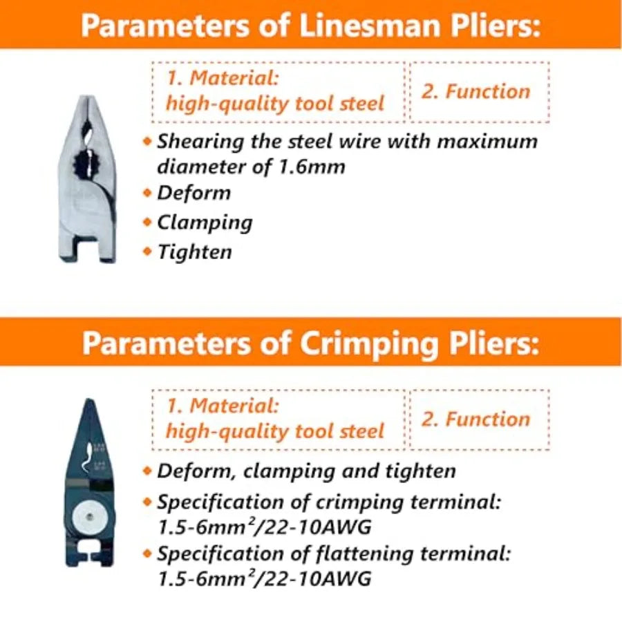 5-in-1 Multifunctional Interchangeable Plier Set