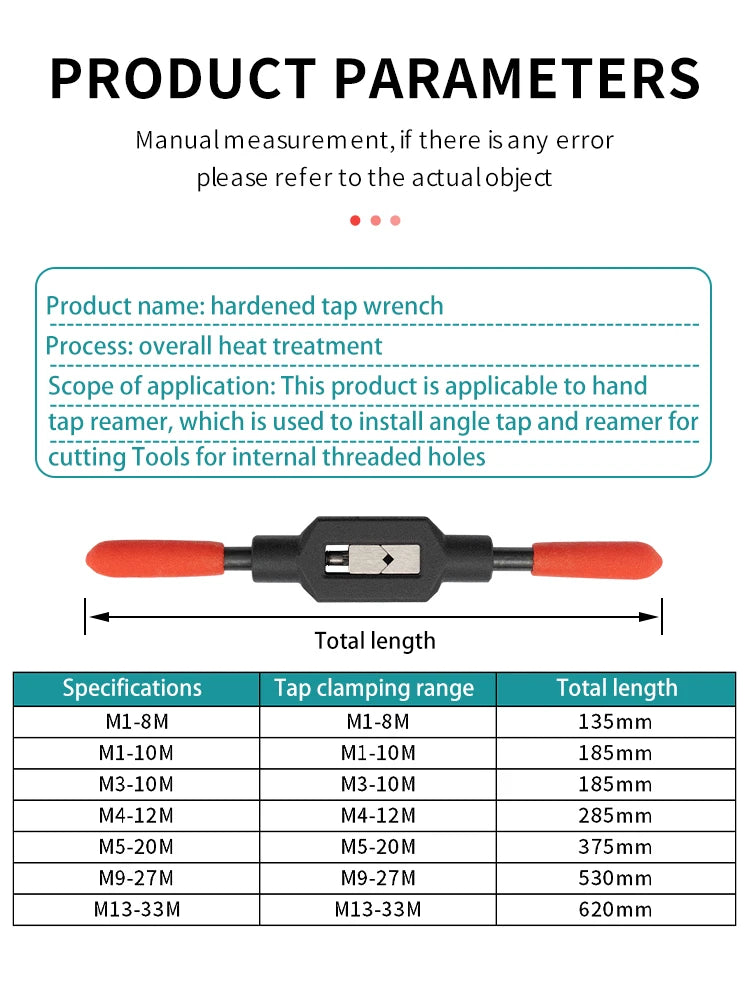 Adjustable Tap Wrench Handle