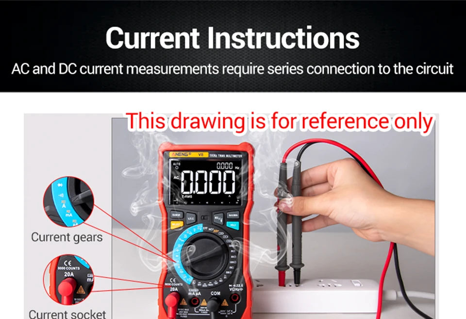 ANENG 681 Rechargeable Digital Multimeter