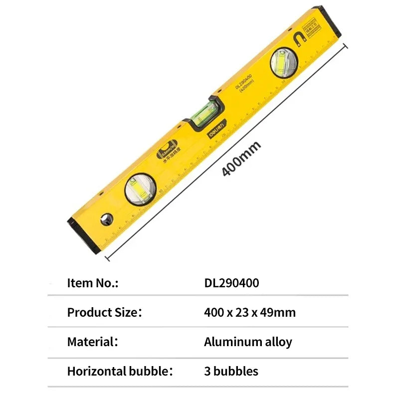 Deli High Precision Magnetic Spirit Level