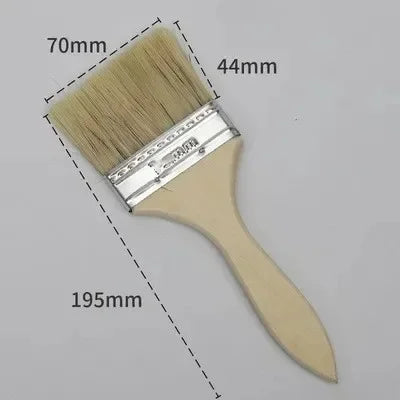 5pcs Paint Brush Set – Wooden Handle Wall & Furniture Painting Brushes